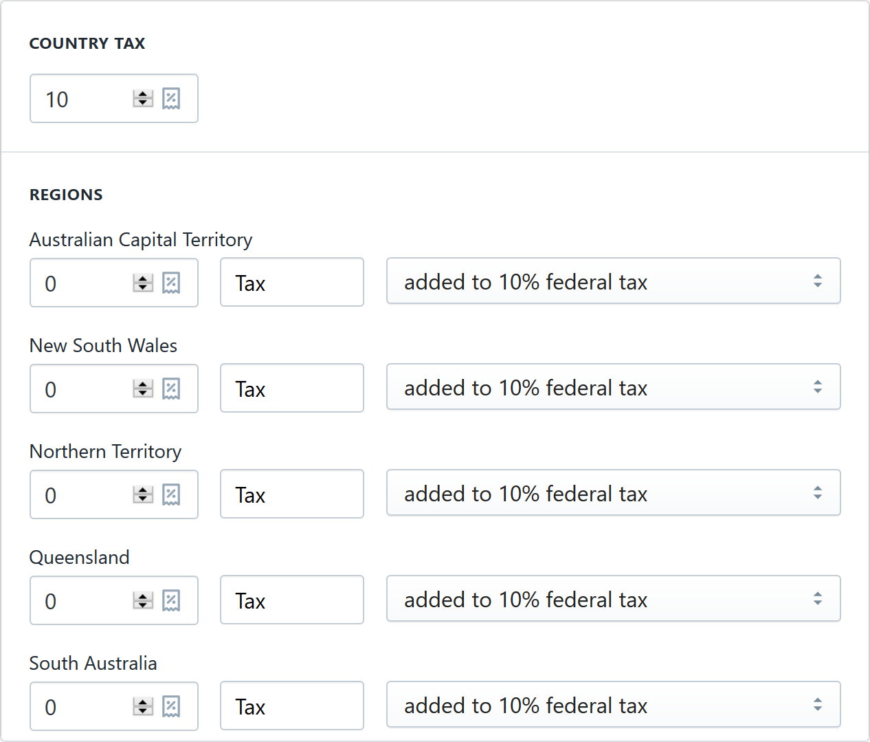 Set up Australian taxes in your Shopify store Sufio for Shopify