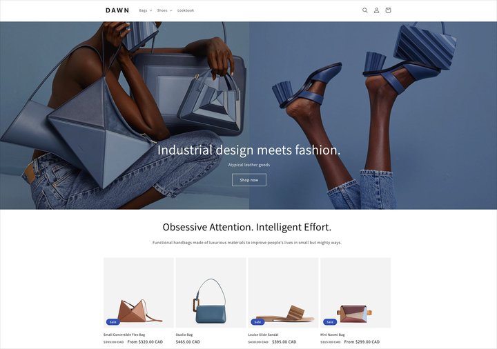 Shopify dawn theme