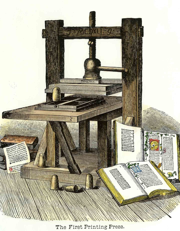 First printing press