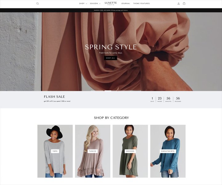 Shopify impulse theme