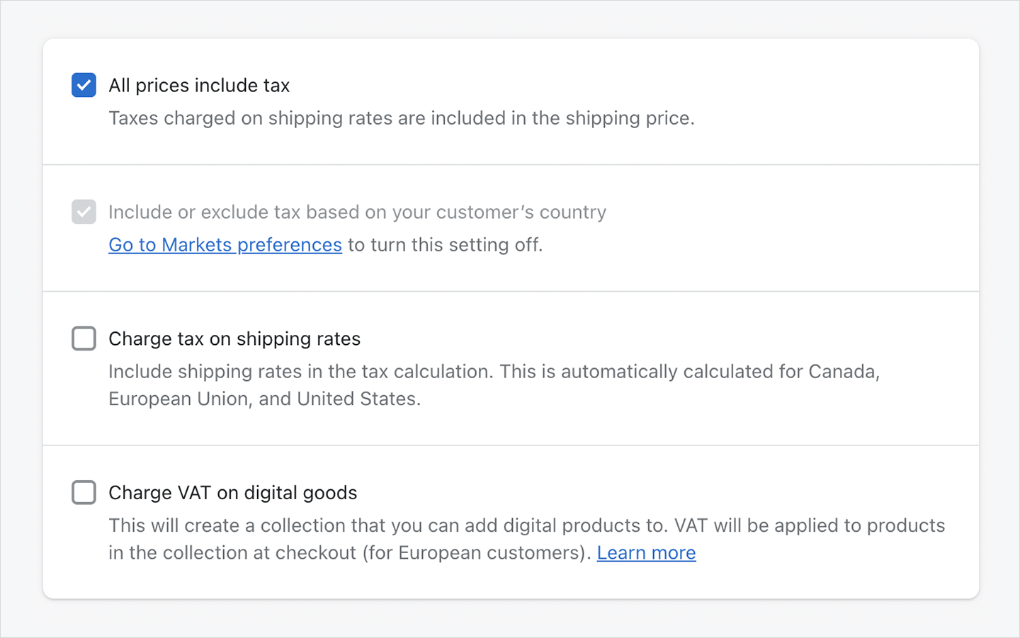 Set up Austrian taxes in your Shopify store Sufio for Shopify