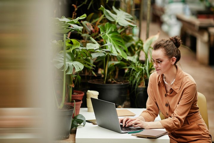 Shopify Eecommerce green office