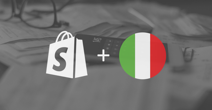 Shopify Taxes Italy Flag