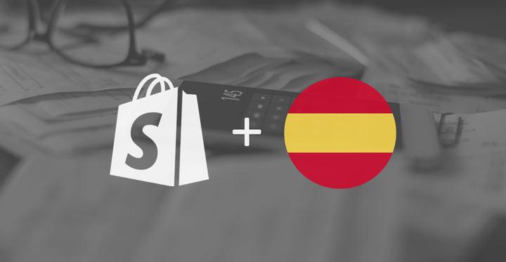 Shopify Taxes Spain Flag