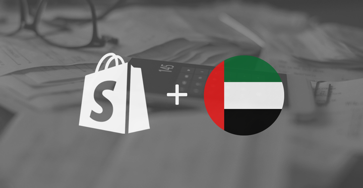 Shopify Taxes UAE Flag