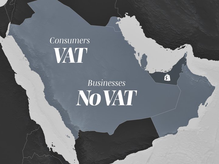 VAT for customers in a different GCC country